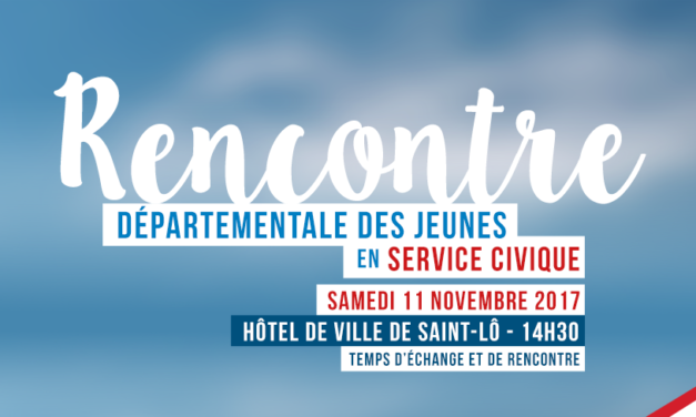 Rencontre départementale des jeunes en service civique à Saint-Lô
