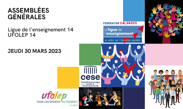 AG Ligue de l’enseignement Calvados et UFOLEP Calvados