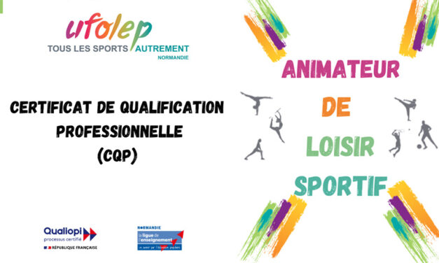 Formations Certificat de Qualification Professionnelle Animateur de Loisir Sportif – CQP ALS 2024/2025