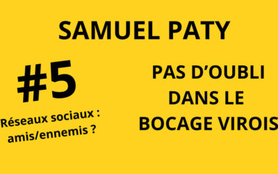 5ème édition « Réseaux sociaux : amis/ennemis ? » – Collectif Les Paty pas d’oubli