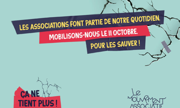 Associations, mobilisation générale le 11 octobre