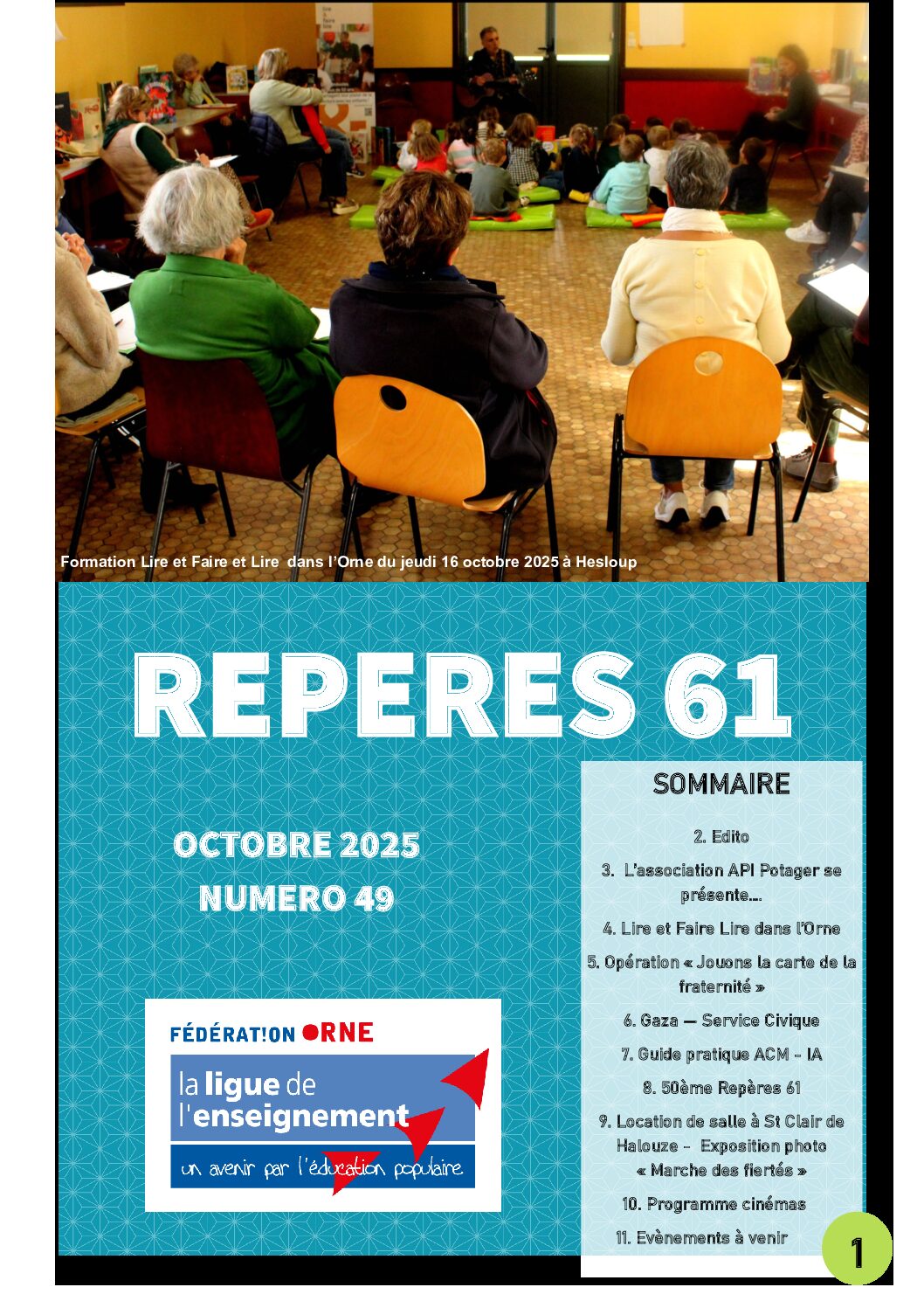 Repères 61 Octobre 2025