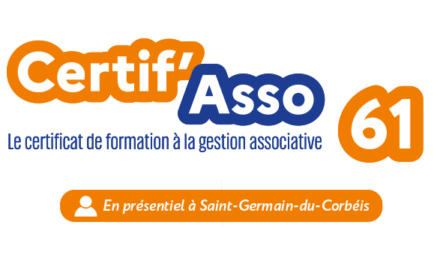 CERTIF’ASSO 61 – Certificat de Formation à la Gestion Associative – Hiver 2026