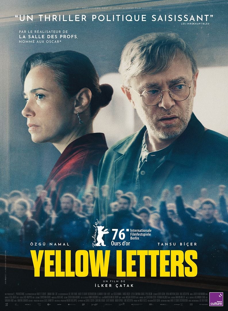 Yellow Letters Affiche