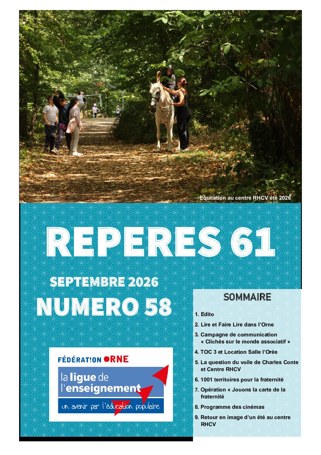 Repères 61 septembre 2026